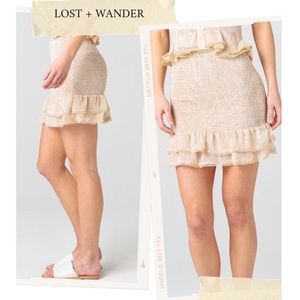 Lost + Wander Palm Friday Mini Skirt